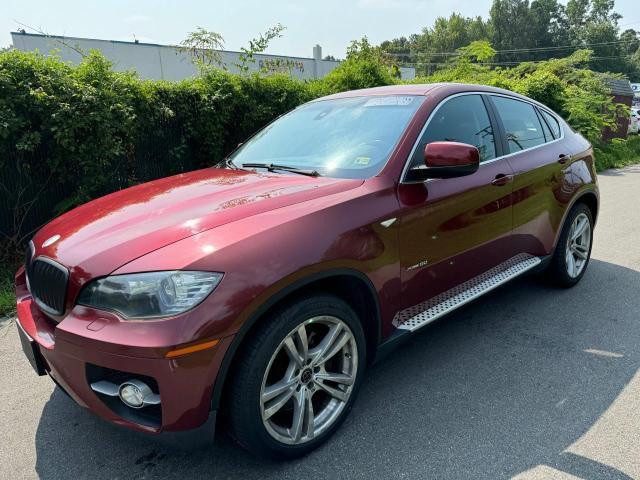 5UXFG83559LZ93968 - 2009 BMW X6 BURGUNDY photo 2