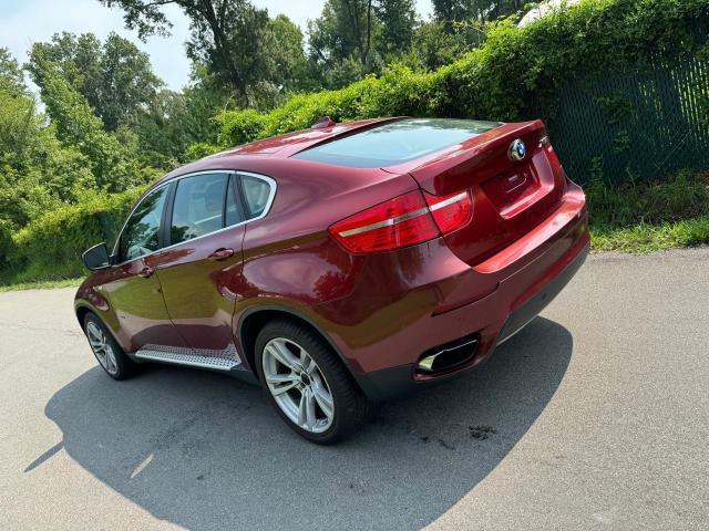 5UXFG83559LZ93968 - 2009 BMW X6 BURGUNDY photo 3