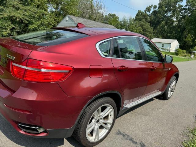 5UXFG83559LZ93968 - 2009 BMW X6 BURGUNDY photo 4
