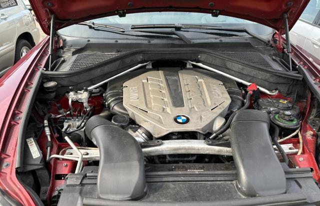 5UXFG83559LZ93968 - 2009 BMW X6 BURGUNDY photo 7