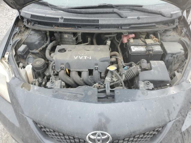 JTDBT903691297216 - 2009 TOYOTA YARIS CHARCOAL photo 11