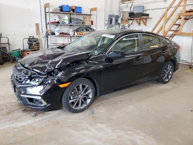 JHMFC1F77KX005555 - 2019 HONDA CIVIC EXL 黑色 照片 1