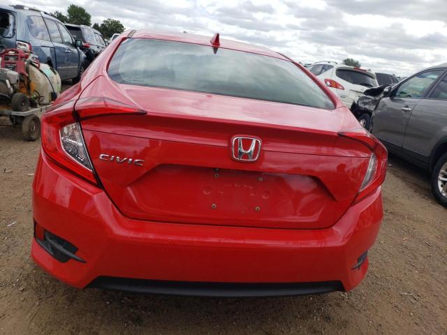 2HGFC2F70HH572616 - 2017 HONDA CIVIC EX RED photo 6