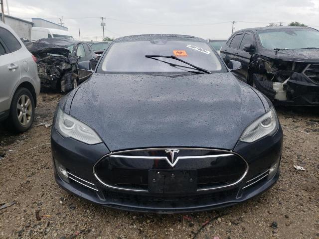 5YJSA1H25EFP62654 - 2014 TESLA MODEL S SILVER photo 5