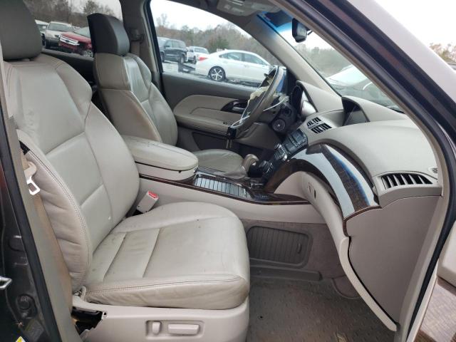 2HNYD2H63BH520777 - 2011 ACURA MDX TECHNOLOGY CHARCOAL photo 5