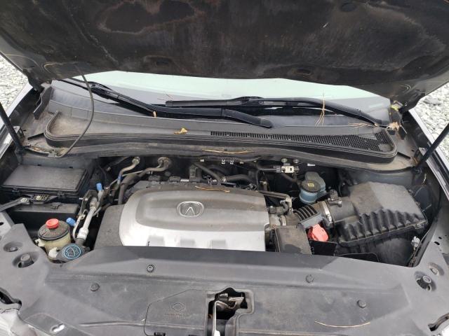 2HNYD2H63BH520777 - 2011 ACURA MDX TECHNOLOGY CHARCOAL photo 7