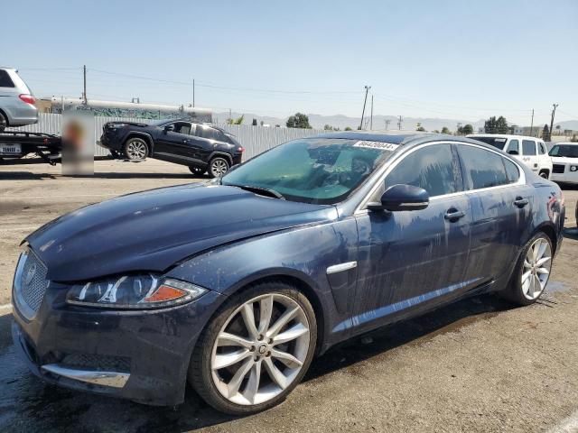 SAJWA0E79D8S71158 - 2013 JAGUAR XF BLUE photo 1