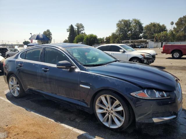 SAJWA0E79D8S71158 - 2013 JAGUAR XF BLUE photo 4