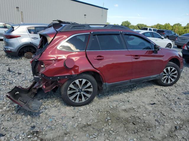 4S4BSANC8G3253065 - 2016 SUBARU OUTBACK 2.5I LIMITED RED photo 3