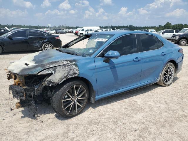 4T1G11AK1PU141854 - 2023 TOYOTA CAMRY SE NIGHT SHADE BLUE photo 1