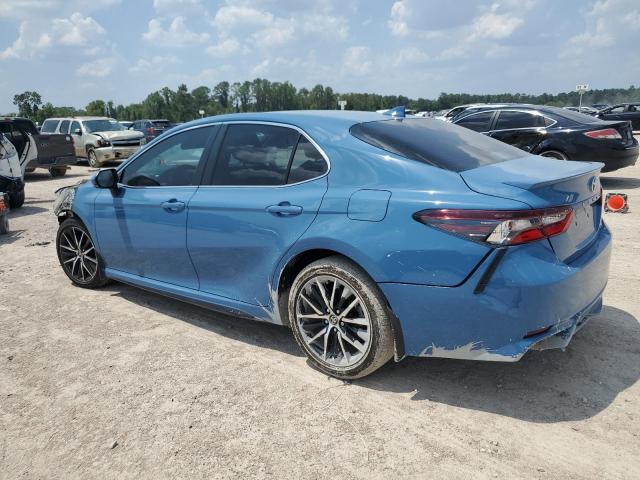 4T1G11AK1PU141854 - 2023 TOYOTA CAMRY SE NIGHT SHADE BLUE photo 2
