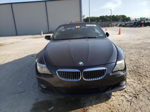 WBAEB53599C224042 - 2009 BMW 650 I BLACK photo 5