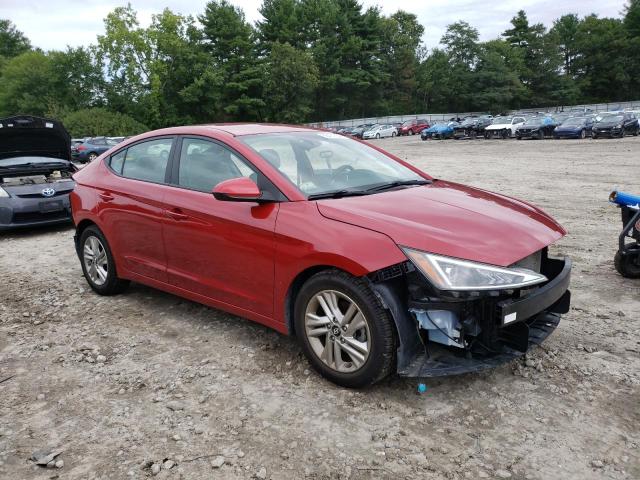 5NPD84LF6KH461033 - 2019 HYUNDAI ELANTRA SEL RED photo 4