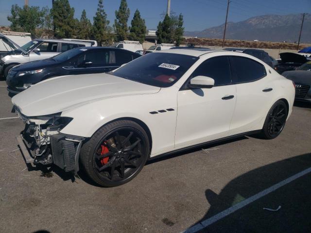 ZAM57XSA3J1292573 - 2018 MASERATI GHIBLI WHITE photo 1