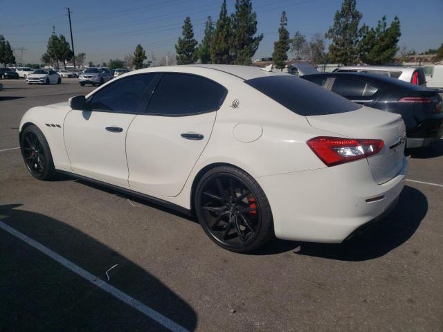 ZAM57XSA3J1292573 - 2018 MASERATI GHIBLI WHITE photo 2