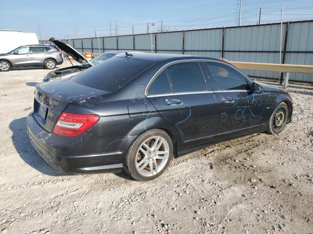 WDDGF4HB3CR216621 - 2012 MERCEDES-BENZ C 250 BLACK photo 3