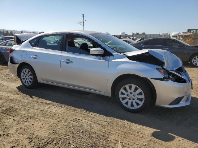 3N1AB7AP7GY285592 - 2016 NISSAN SENTRA S SILVER photo 4