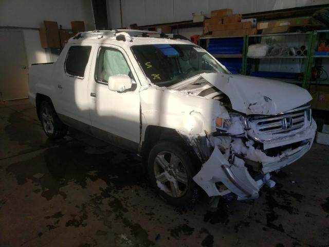 5FPYK1F54CB551891 - 2012 HONDA RIDGELINE RTL WHITE photo 1