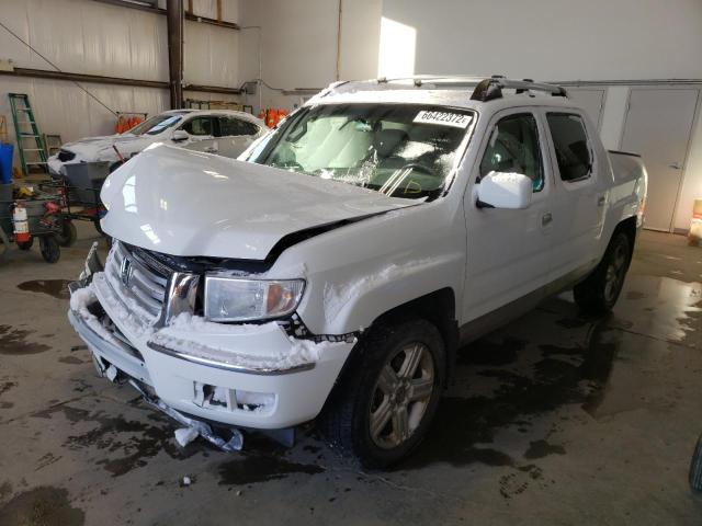 5FPYK1F54CB551891 - 2012 HONDA RIDGELINE RTL WHITE photo 2