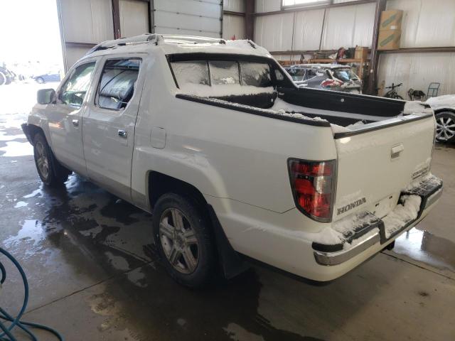 5FPYK1F54CB551891 - 2012 HONDA RIDGELINE RTL WHITE photo 3