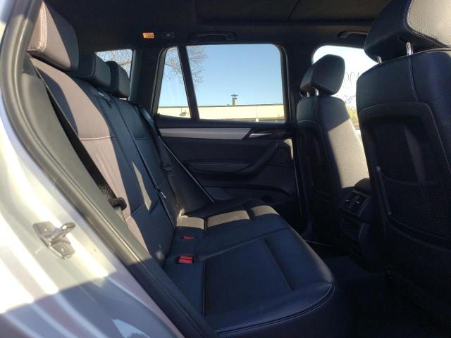 5UXWX7C55G0S16585 - 2016 BMW X3 XDRIVE35I SILVER photo 6