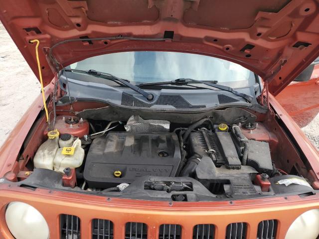 1J4NT2GB6AD505044 - 2010 JEEP PATRIOT SPORT ORANGE photo 12