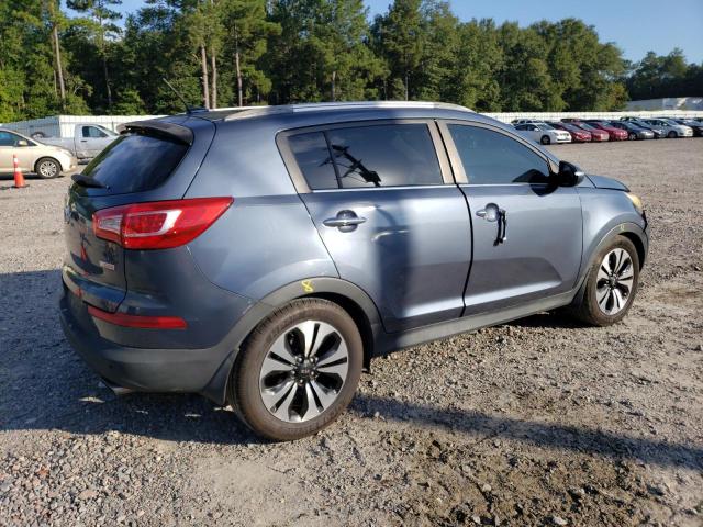 KNDPC3A6XC7324160 - 2012 KIA SPORTAGE SX BLUE photo 3