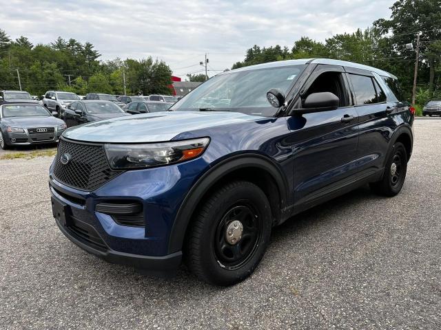 1FM5K8AB4MGA19013 - 2021 FORD EXPLORER POLICE INTERCEPTOR 红色 照片 2