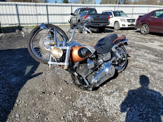 1HD1GP4478K316581 - 2008 HARLEY-DAVIDSON FXDWG 105T ORANGE photo 2