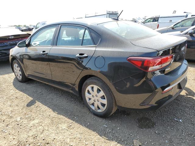 3KPA24AD6PE592156 - 2023 KIA RIO LX BLACK photo 2