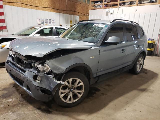 WBXPC9C42AWJ38102 - 2010 BMW X3 XDRIVE30I GRAY photo 1