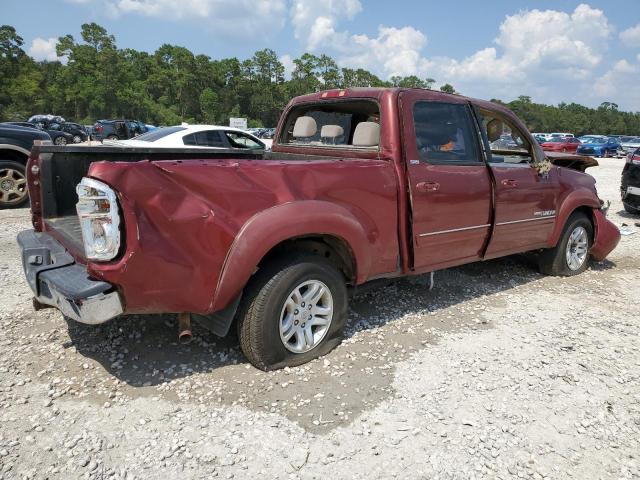 5TBDT44124S439506 - 2004 TOYOTA TUNDRA DOUBLE CAB SR5 MAROON photo 3