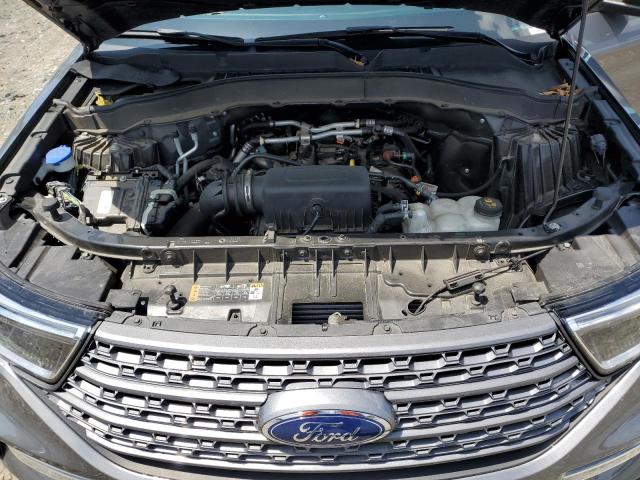 1FMSK8DH3MGA78749 - 2021 FORD EXPLORER XLT ნაცრისფერი ფოტო 12