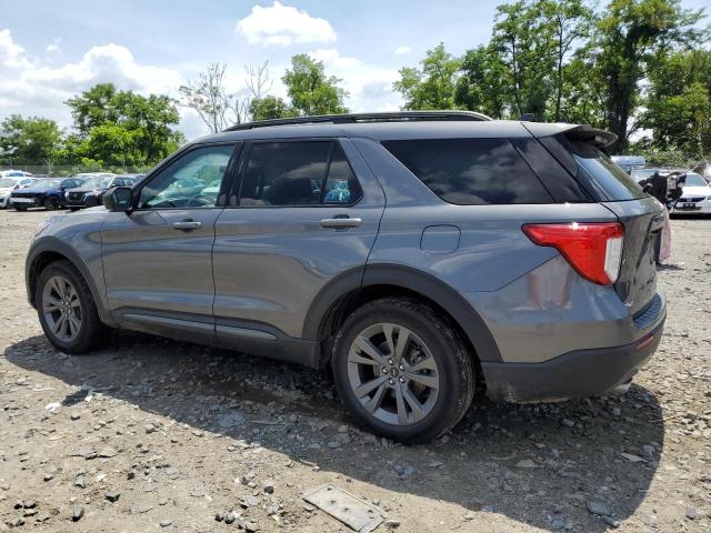 1FMSK8DH3MGA78749 - 2021 FORD EXPLORER XLT ნაცრისფერი ფოტო 2