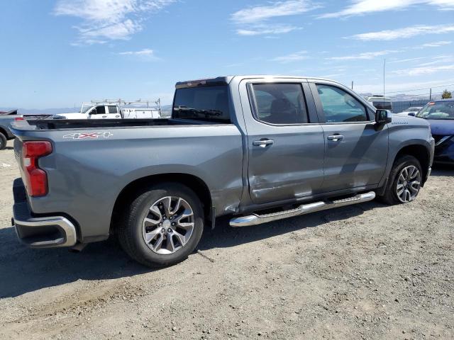 3GCPYDEK4MG150851 - 2021 CHEVROLET SILVERADO K1500 LT GRAY photo 3