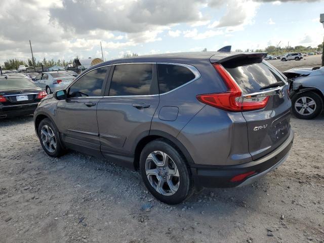 7FARW1H85JE020788 - 2018 HONDA CR-V EXL GRAY photo 2