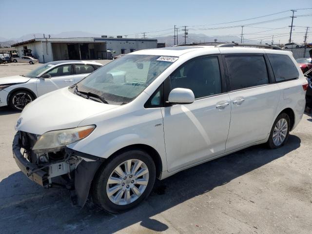 2016 TOYOTA SIENNA XLE, 