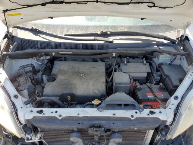 5TDDK3DC2GS141693 - 2016 TOYOTA SIENNA XLE WHITE photo 12