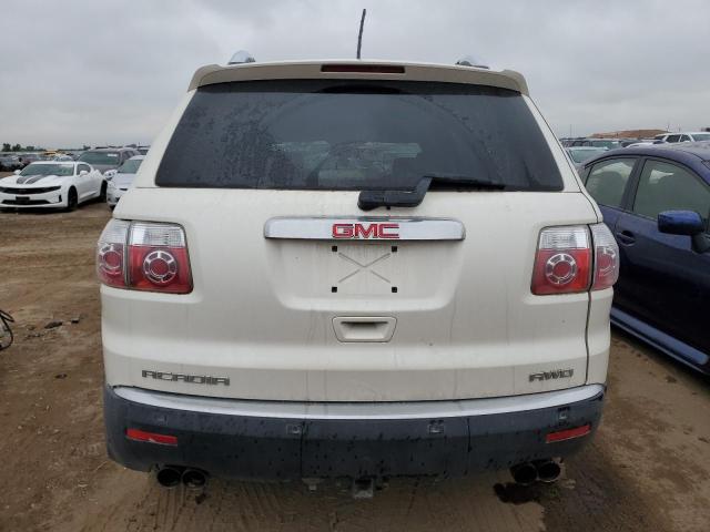 1GKEV33727J132803 - 2007 GMC ACADIA SLT-2 WHITE photo 6