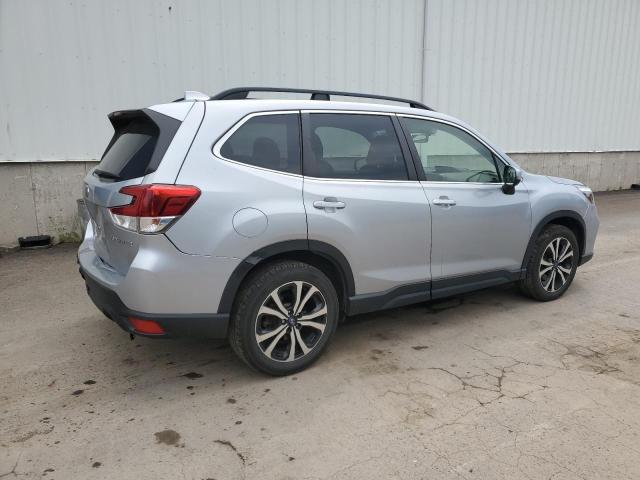 JF2SKEUC0KH474752 - 2019 SUBARU FORESTER LIMITED ვერცხლისფერი ფოტო 3