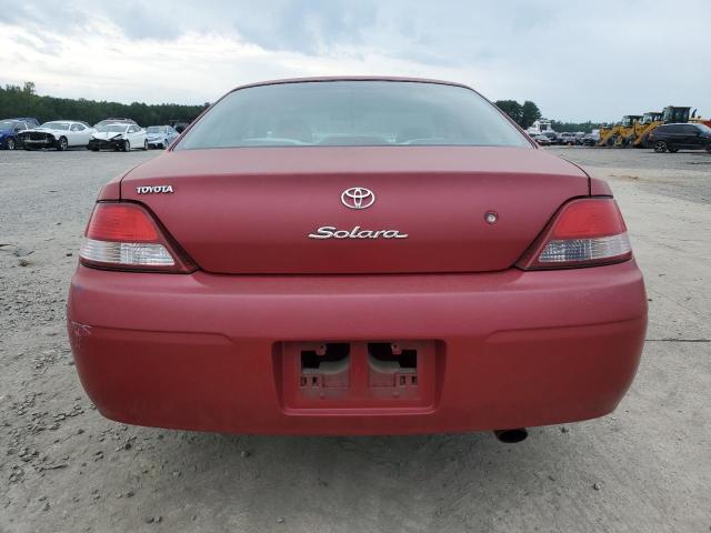 2T1CG22PXYC385969 - 2000 TOYOTA CAMRY SOLA SE MAROON photo 6