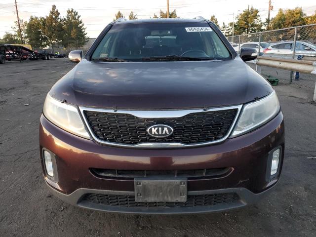 5XYKTCA69EG448484 - 2014 KIA SORENTO LX BURGUNDY photo 5