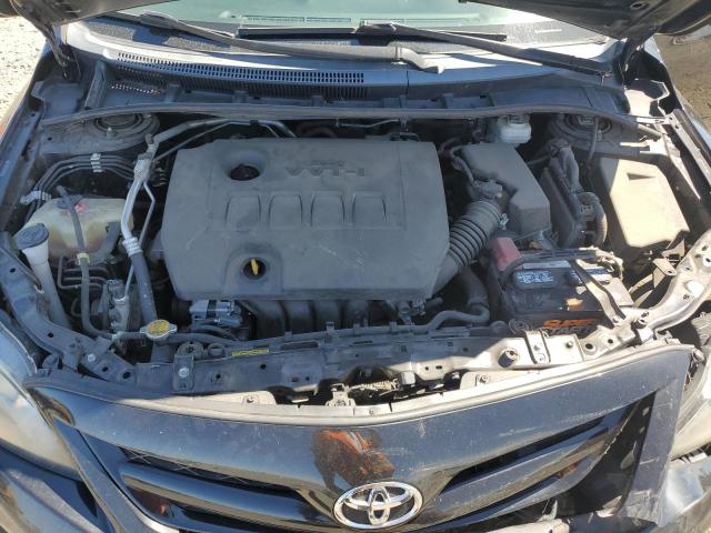 2T1BU4EEXBC613602 - 2011 TOYOTA COROLLA BASE Schwarz Foto 11