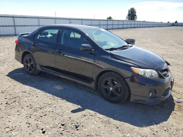 2T1BU4EEXBC613602 - 2011 TOYOTA COROLLA BASE Schwarz Foto 4