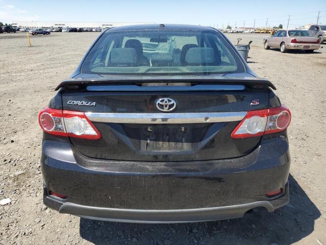 2T1BU4EEXBC613602 - 2011 TOYOTA COROLLA BASE Schwarz Foto 6