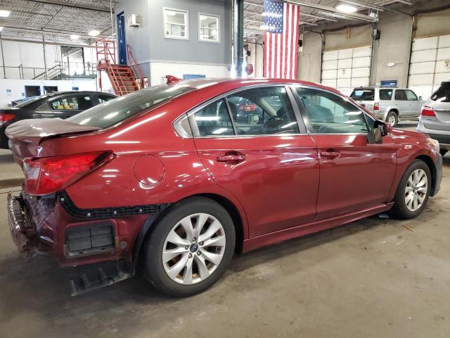 4S3BNBC60G3055997 - 2016 SUBARU LEGACY 2.5I PREMIUM RED photo 3