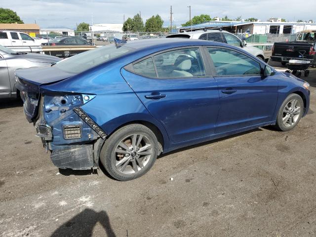 5NPD84LF2JH301407 - 2018 HYUNDAI ELANTRA SEL BLUE photo 3