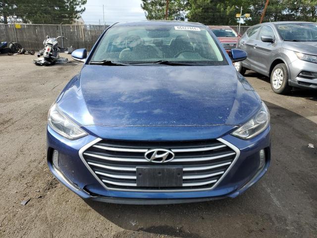 5NPD84LF2JH301407 - 2018 HYUNDAI ELANTRA SEL BLUE photo 5