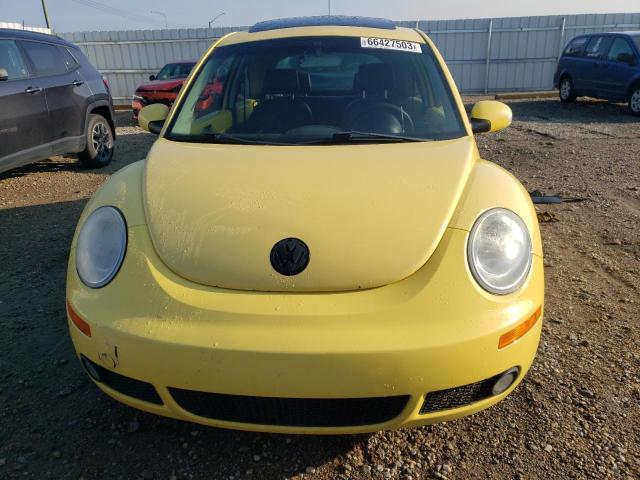 3VWRW21C37M509188 - 2007 VOLKSWAGEN NEW BEETLE 2.5L LUXURY YELLOW photo 5