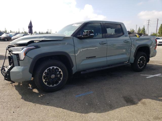 5TFLA5DB2NX045698 - 2022 TOYOTA TUNDRA CREWMAX SR GRAY photo 1